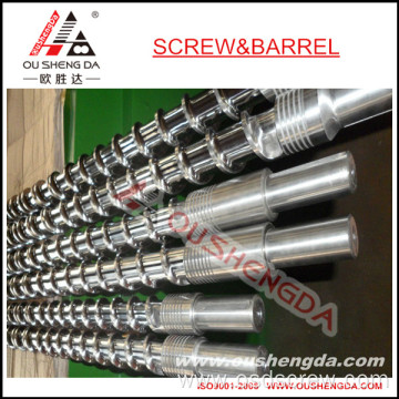 parallel twin screw barrel/ extruder parallel twin screw barrel/ twin screw barrel for PVC PP PE granules/pelletizing